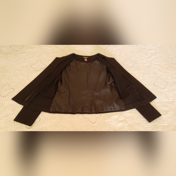 Linda Matthews New York Black Blazer - Picture 11 of 11